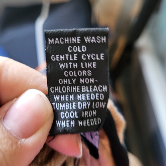 Inc Color Blocked Waterfall Open Cardigan - Picture 13 of 13